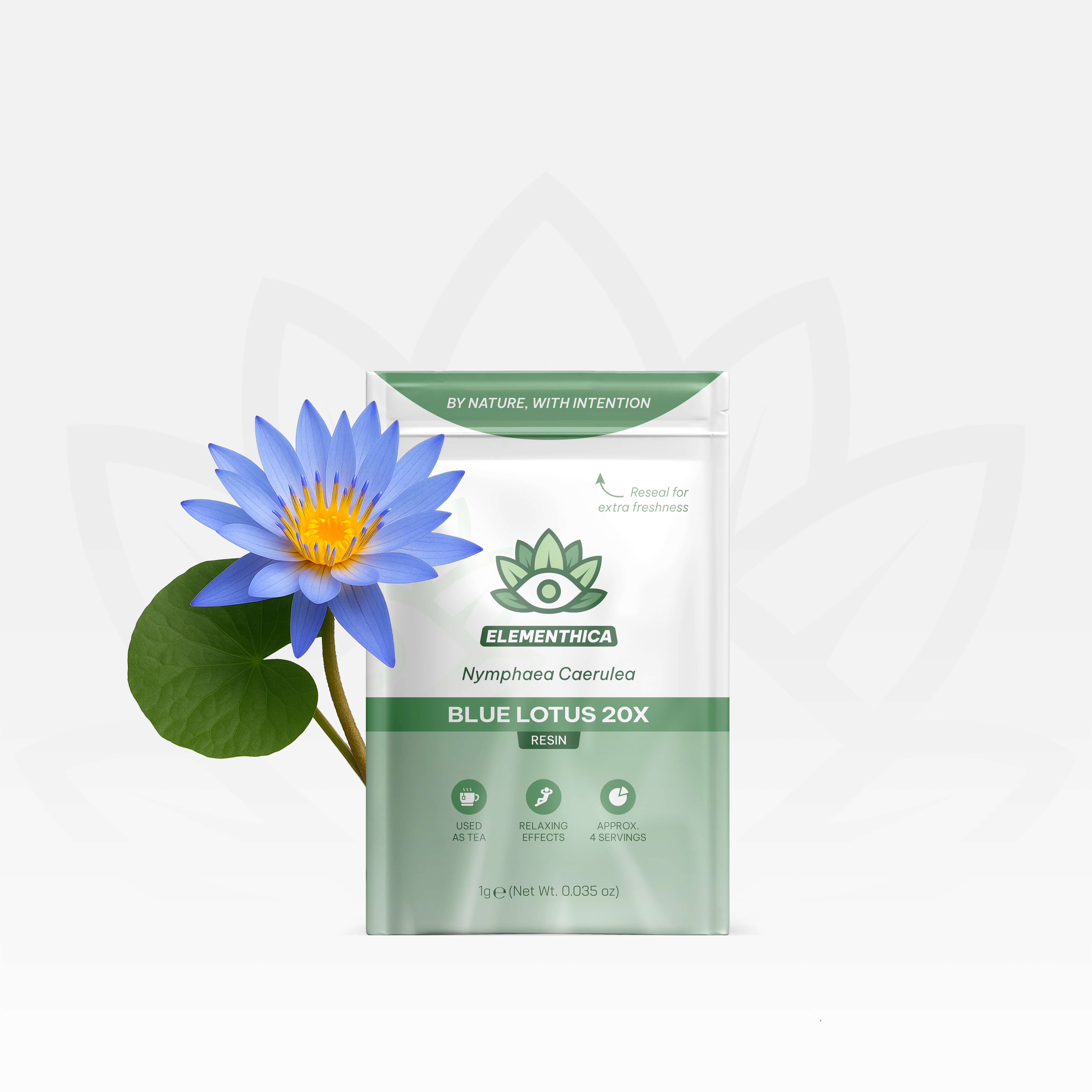 Blue Lotus 20x Resin (1G)