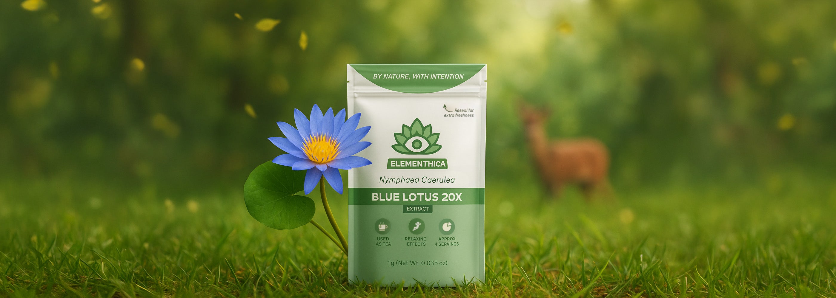 Blue Lotus 20x Resin & Extract – Pure Nymphaea caerulea
